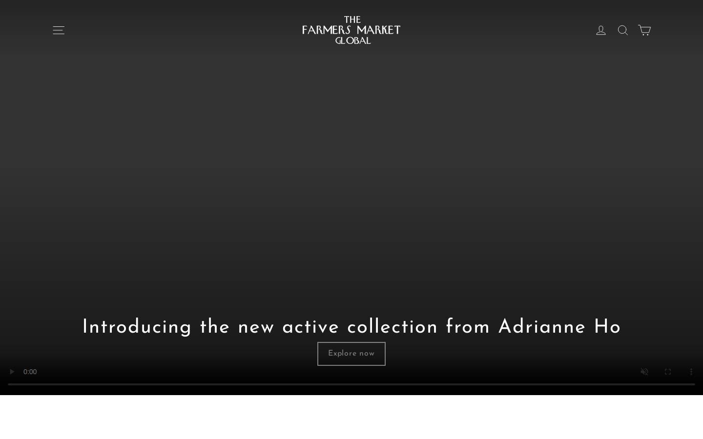 thefarmersmarketglobal.com homepage screenshot