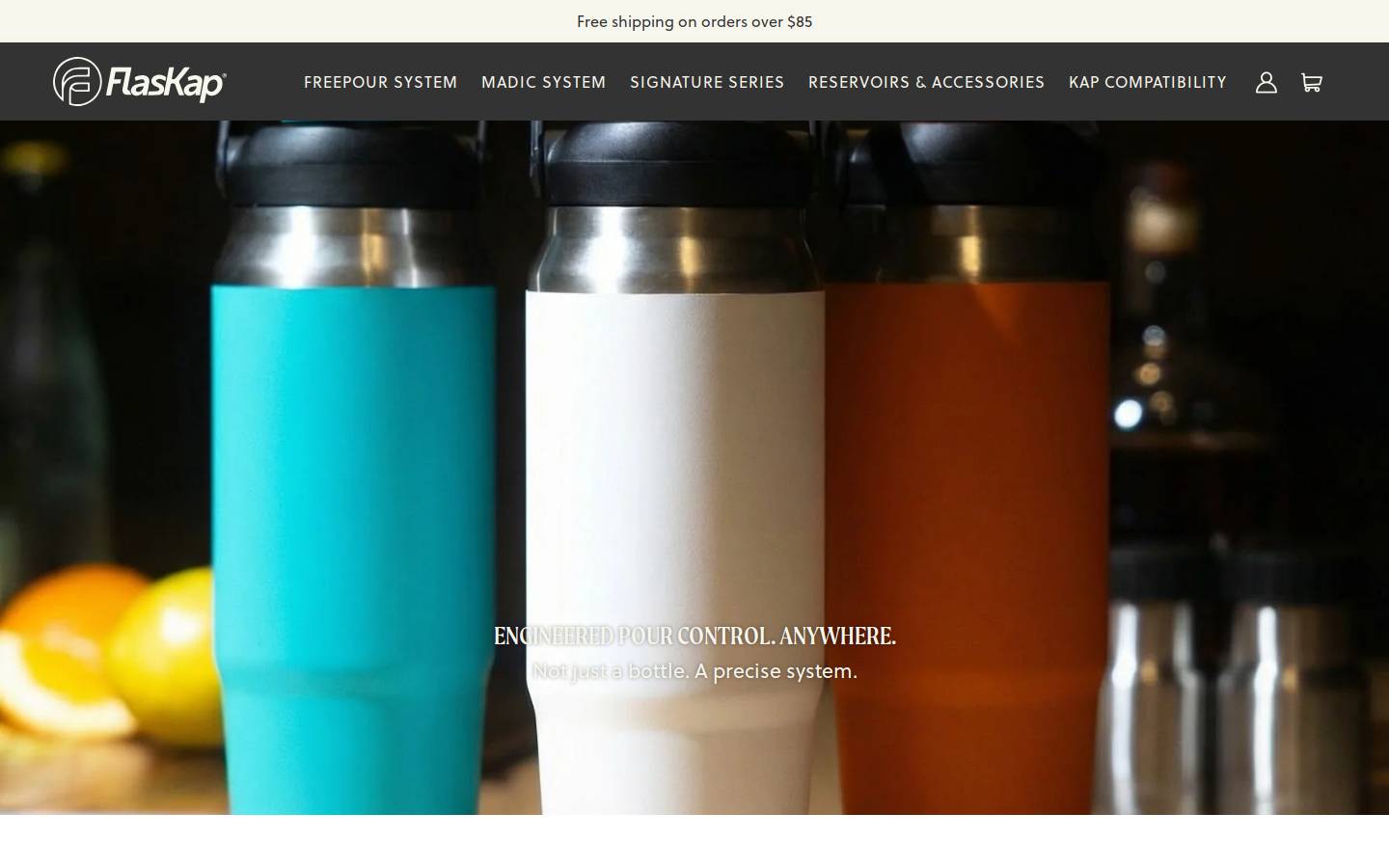 theflaskap.info homepage screenshot