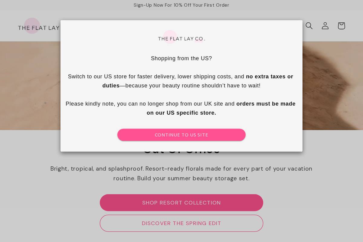 theflatlayco.com homepage screenshot
