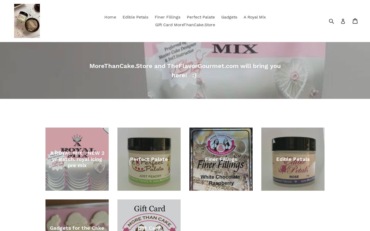 theflavorgourmet.com homepage screenshot