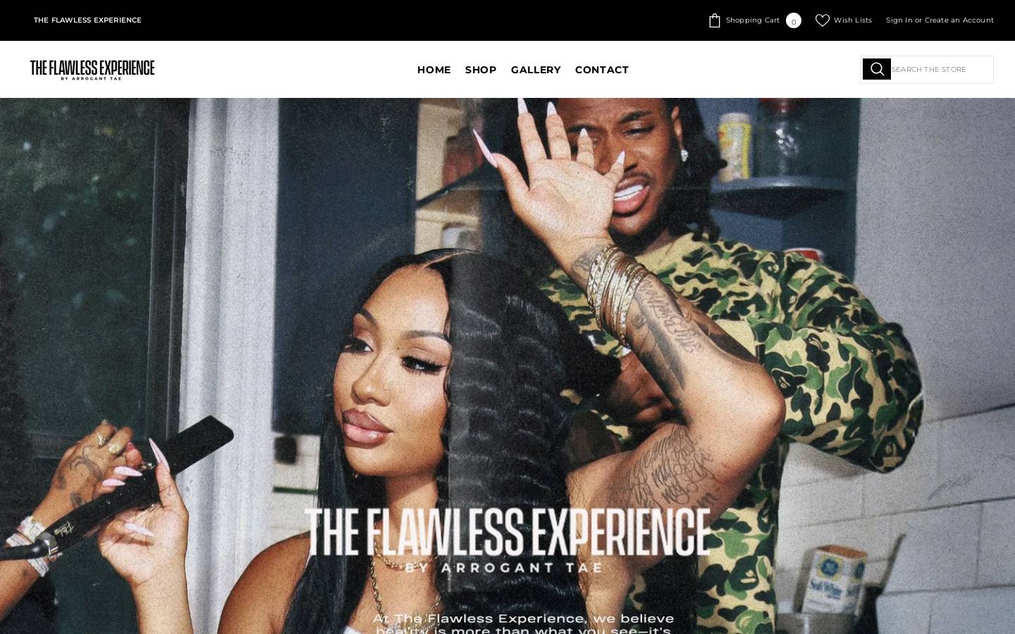 theflawlessuniversity.com homepage screenshot