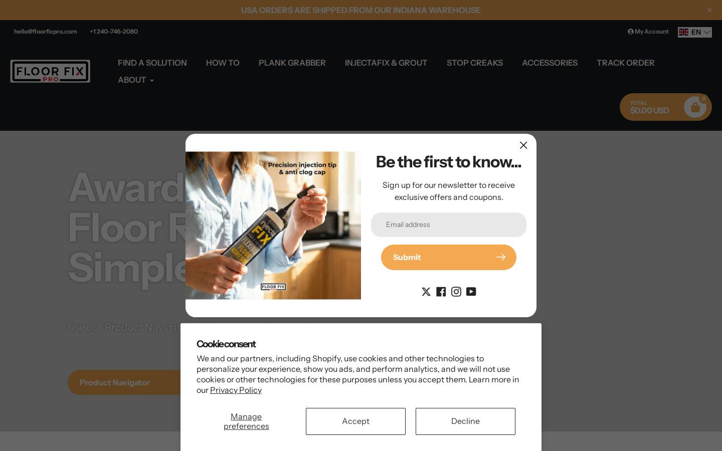 thefloorfixpro.com homepage screenshot