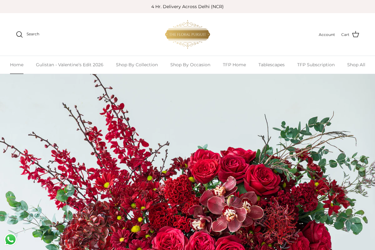 Floral Pursuit Private Limited homepage screenshot