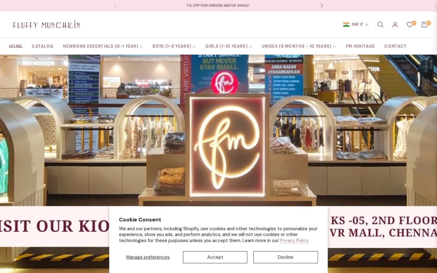 thefluffymunchkin.com homepage screenshot