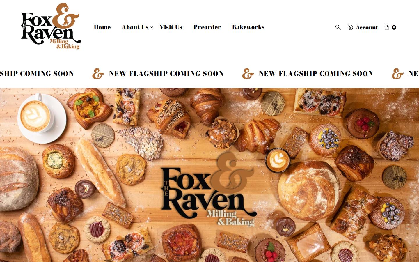 thefoxandtheraven.co homepage screenshot