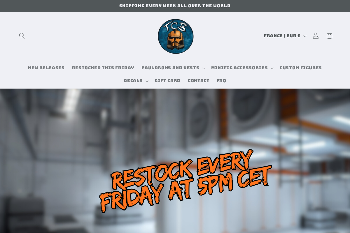 the-clone-barracks homepage screenshot