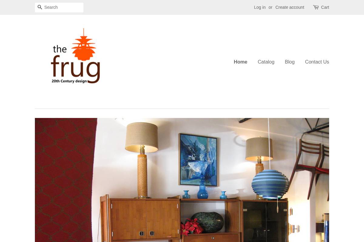 thefrug.online homepage screenshot