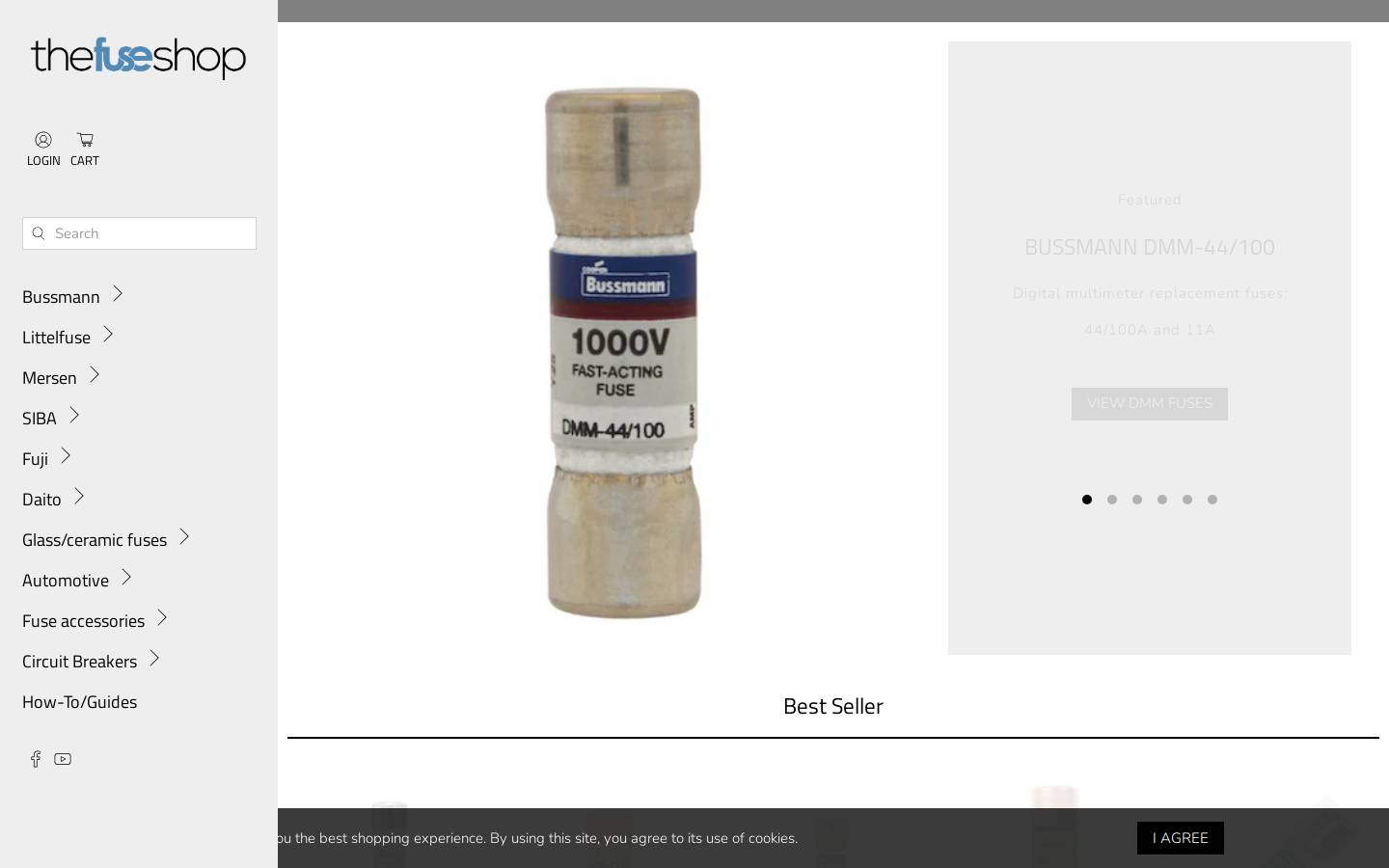 thefuseshop.com homepage screenshot
