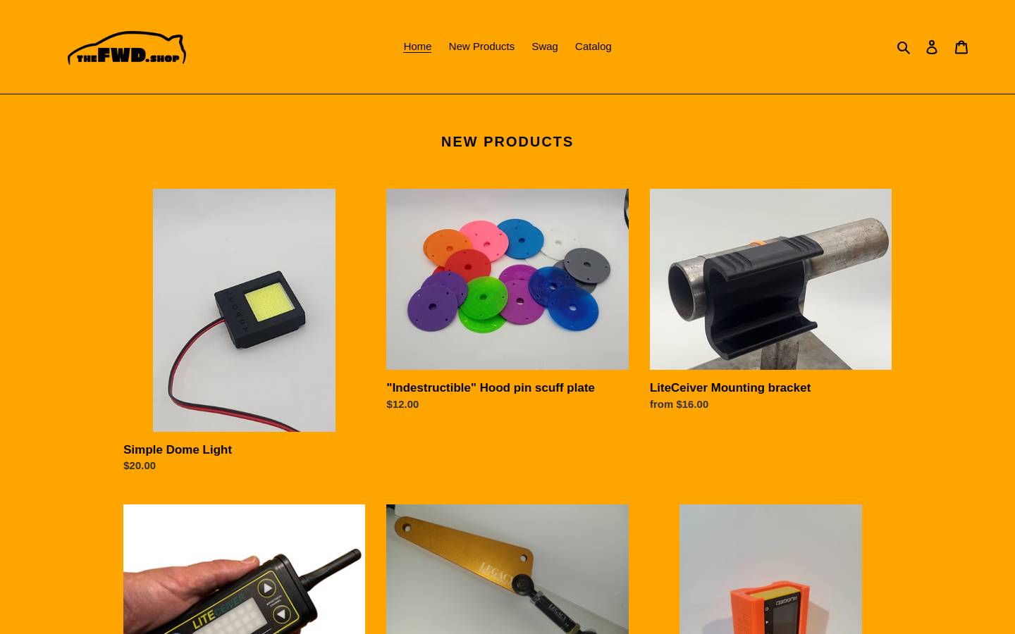 thefwd.shop homepage screenshot