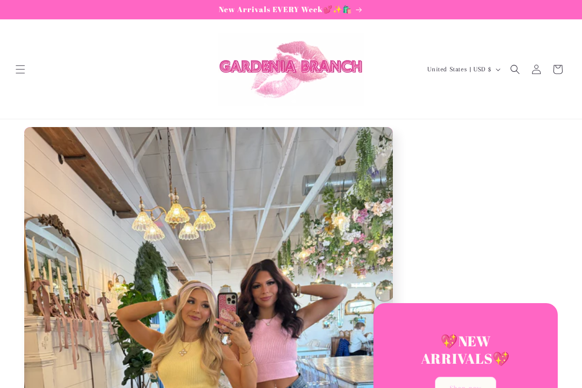 The Gardenia Branch homepage screenshot