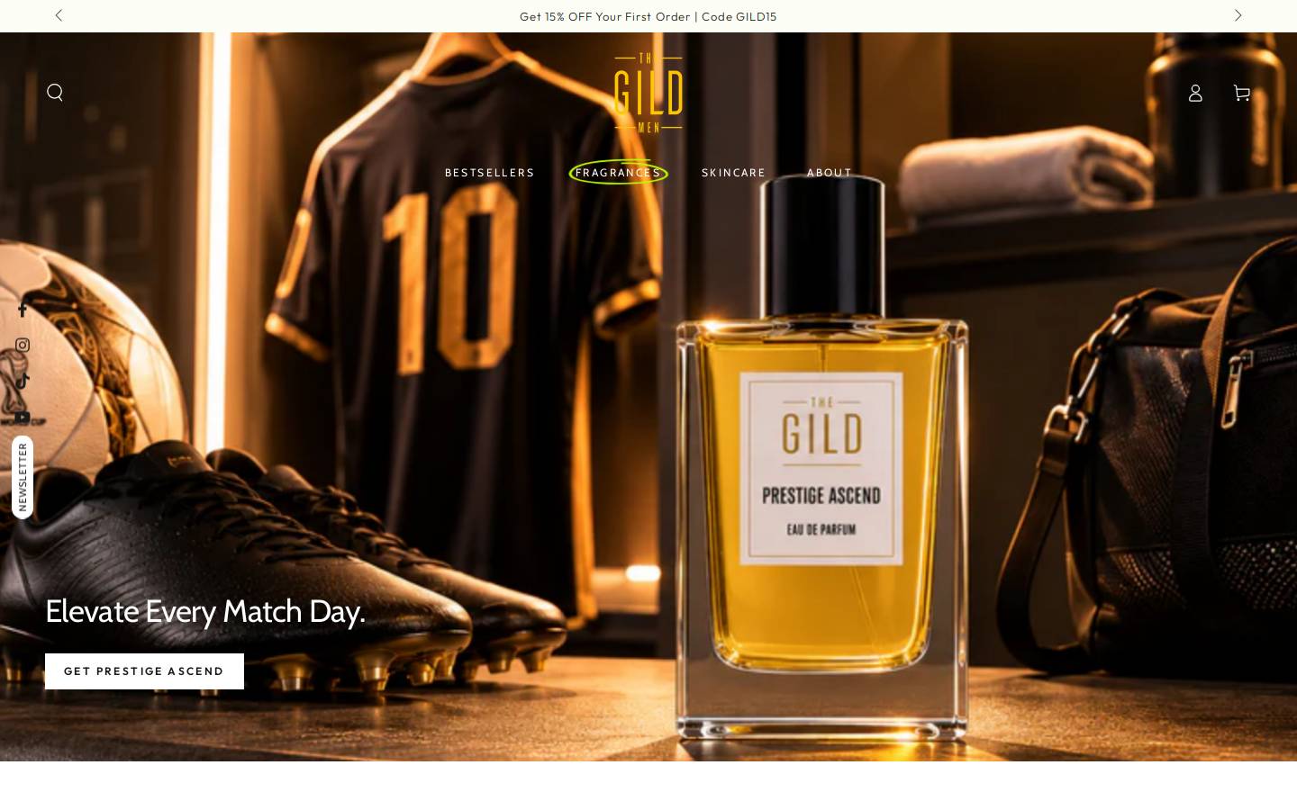 thegildmen.com homepage screenshot