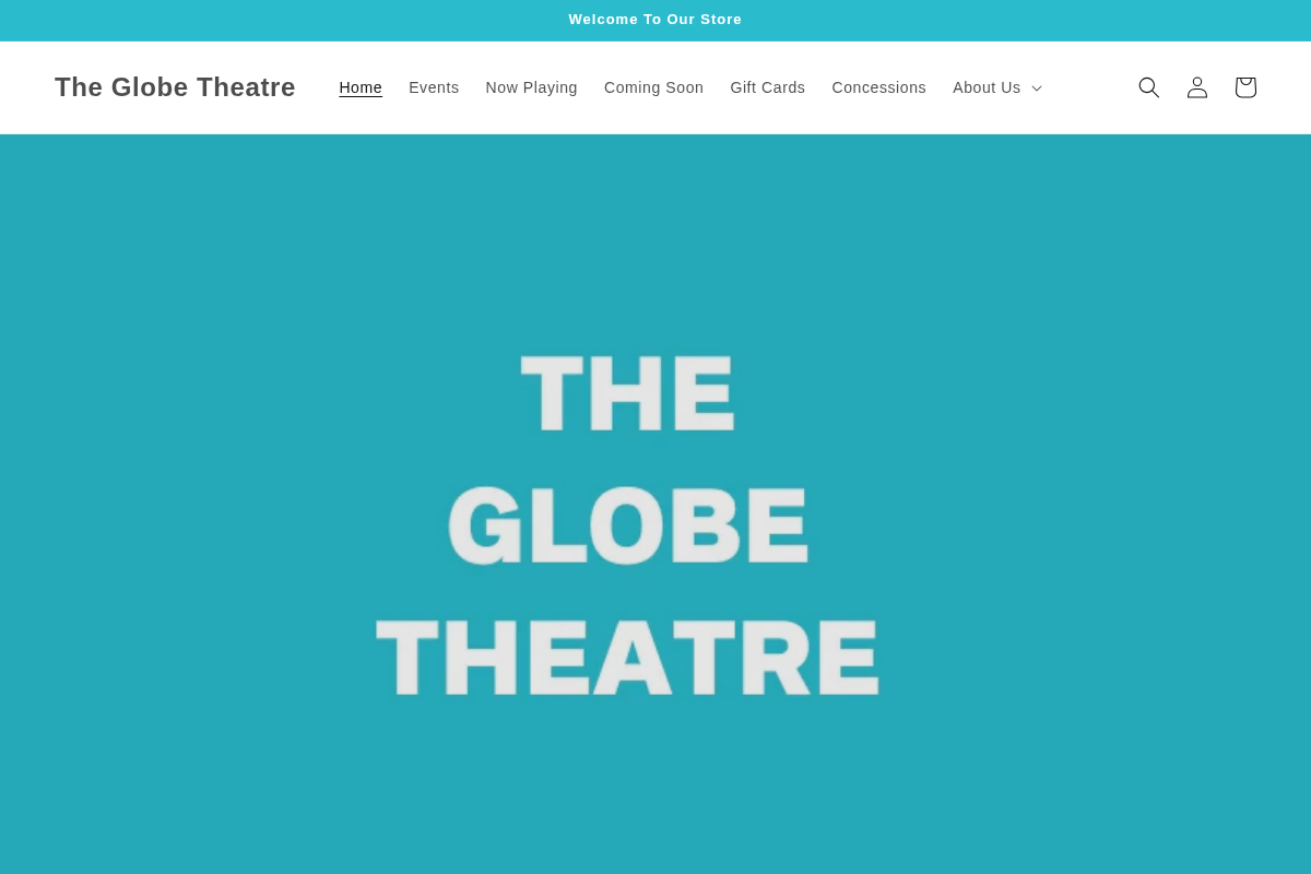 theglobetheatre.ca homepage screenshot