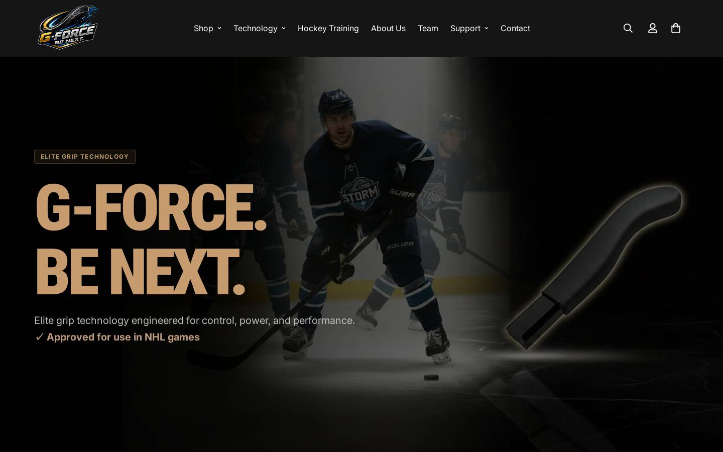 thegolfgrip.com homepage screenshot