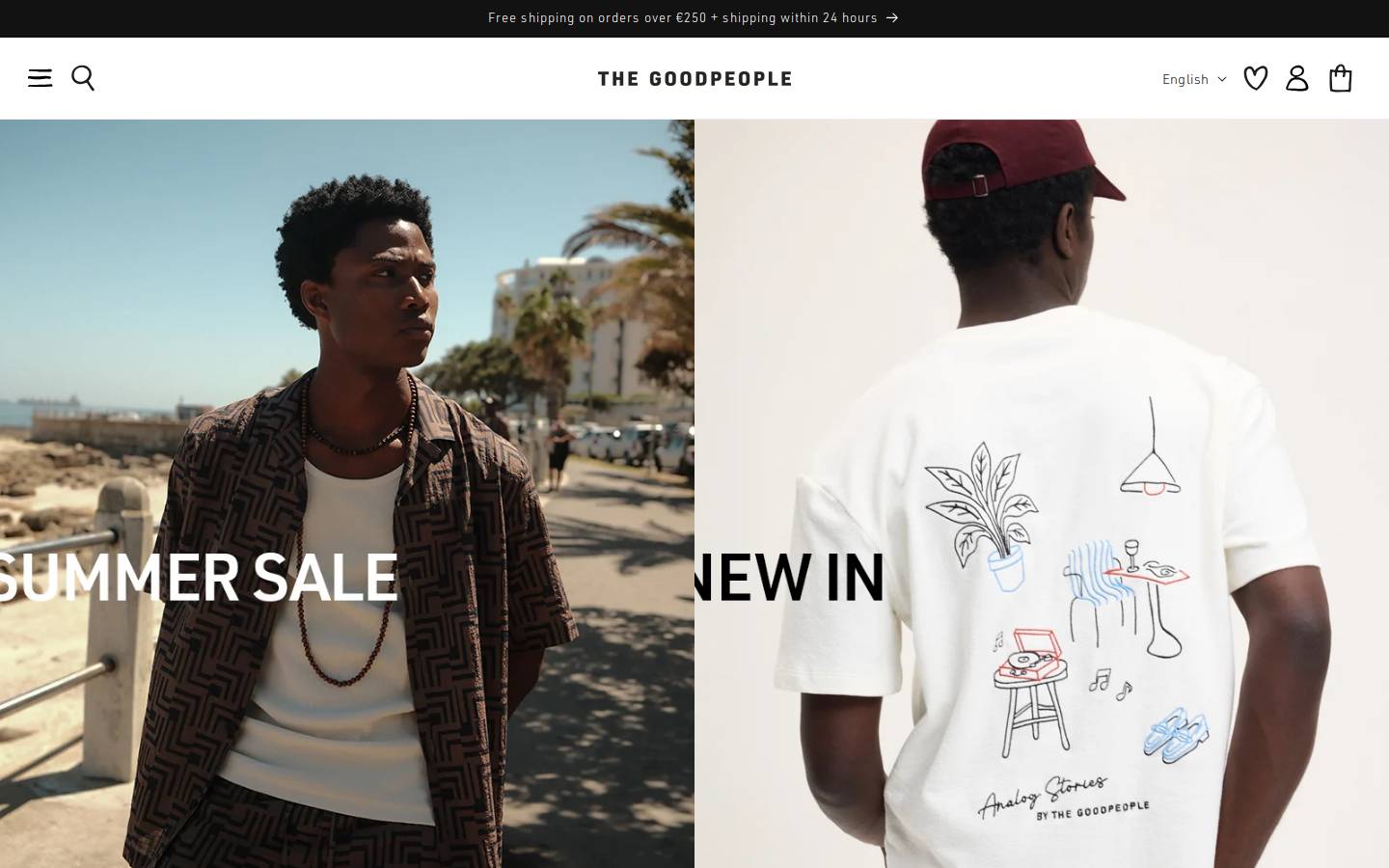 thegoodpeople.com homepage screenshot