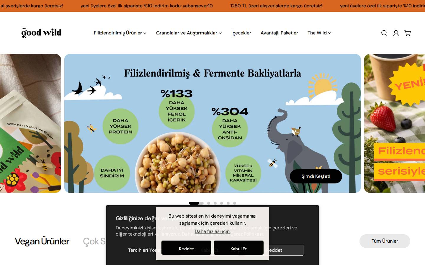 thegoodwild.co homepage screenshot