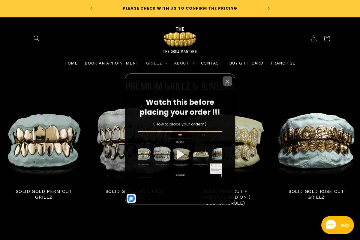 thegrillmastersatl.com homepage screenshot