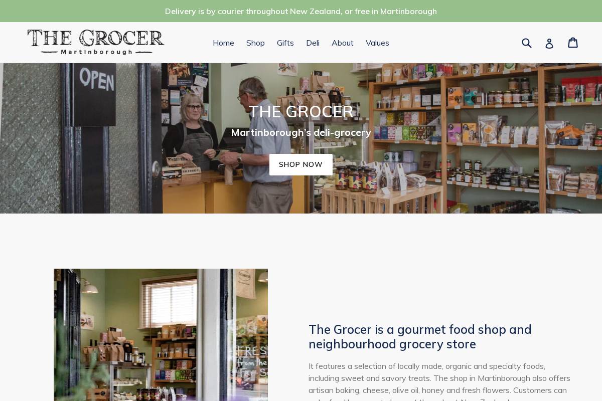 thegrocer.nz homepage screenshot