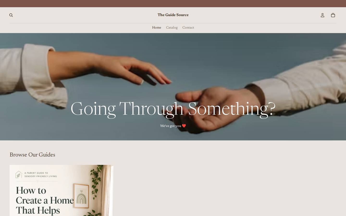 theguidesource.com homepage screenshot