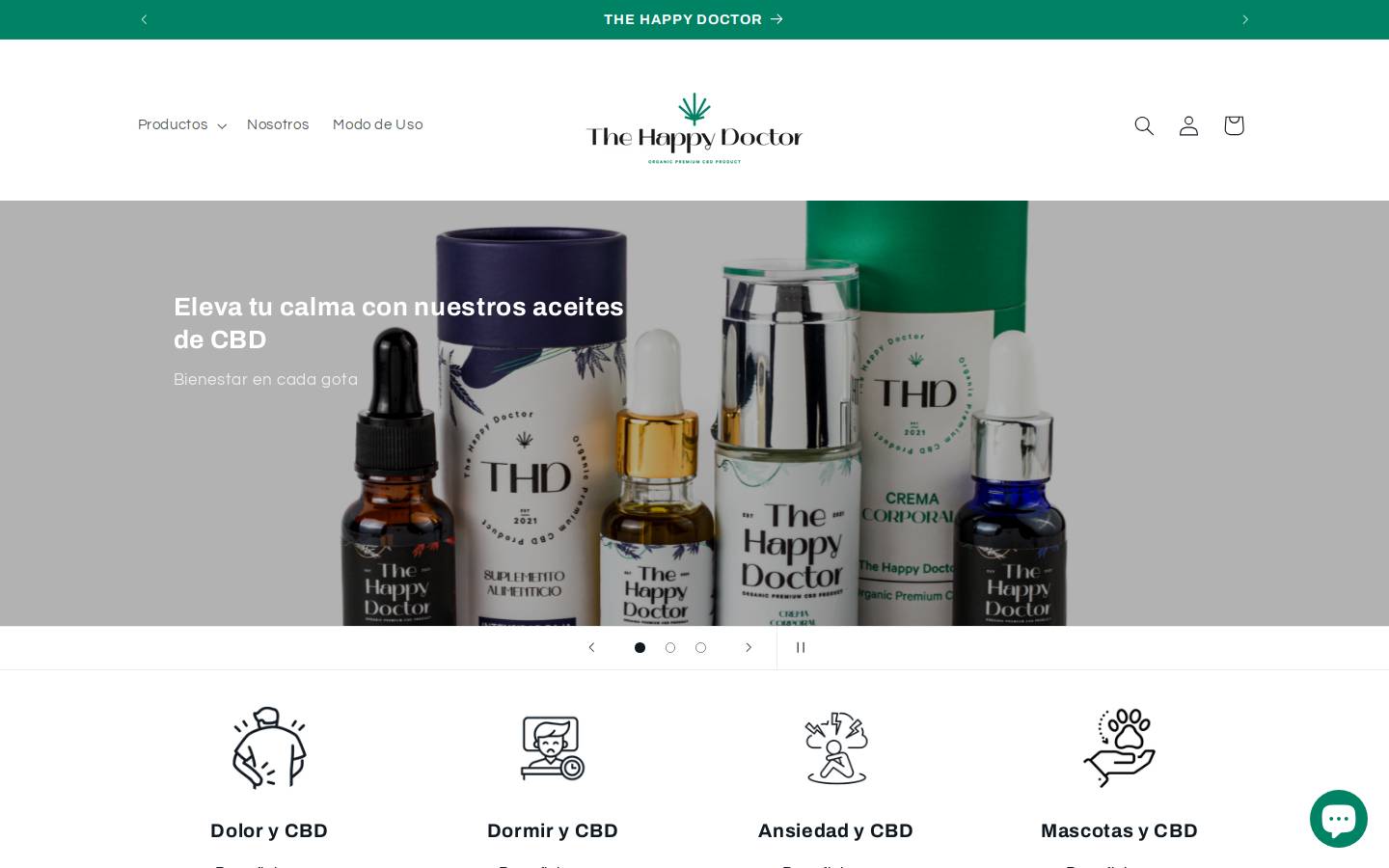 thehappydoctor.mx homepage screenshot