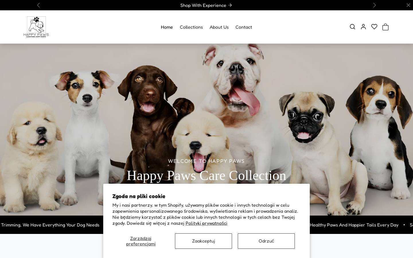 thehappypawss.com homepage screenshot