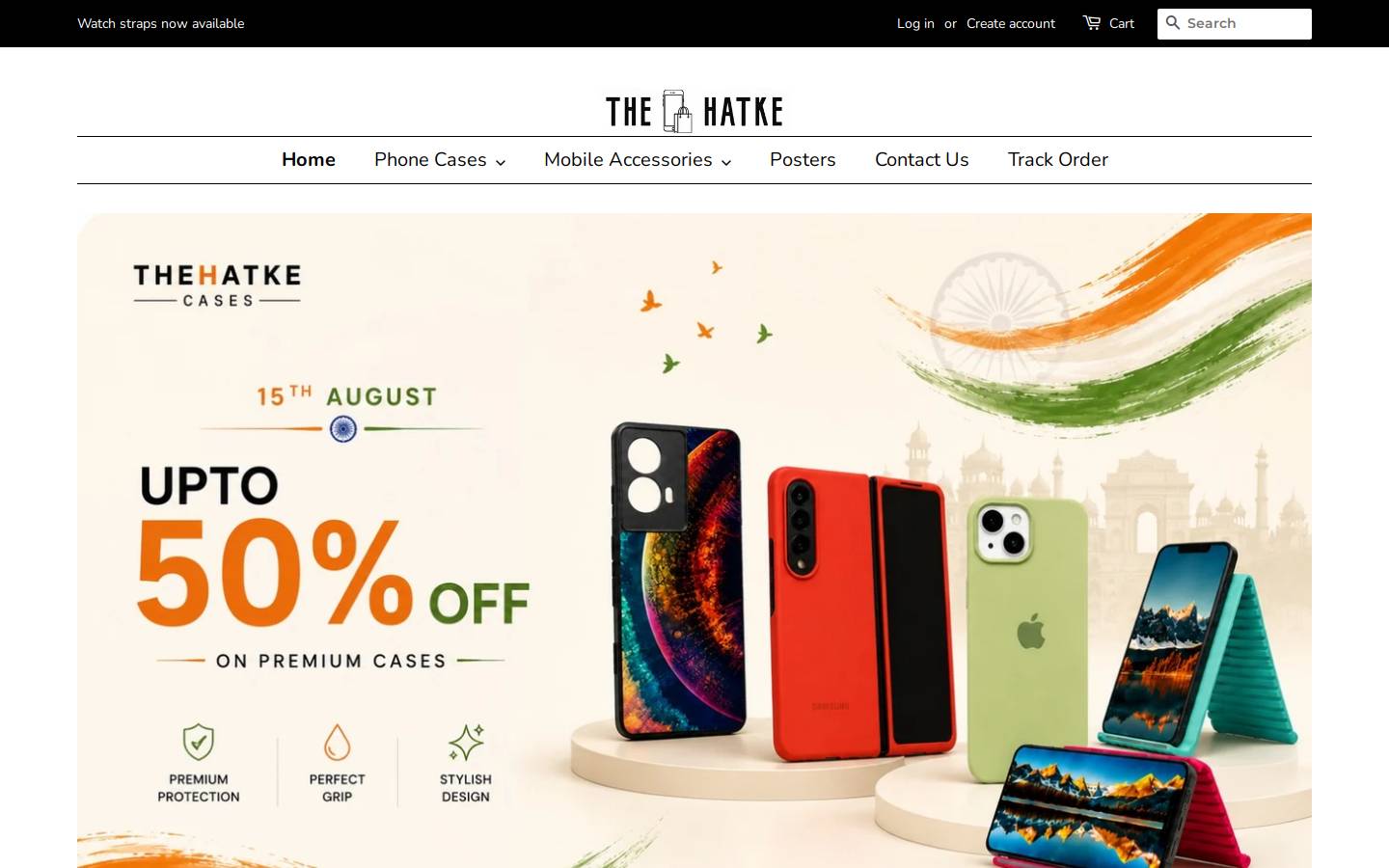 thehatke.com homepage screenshot