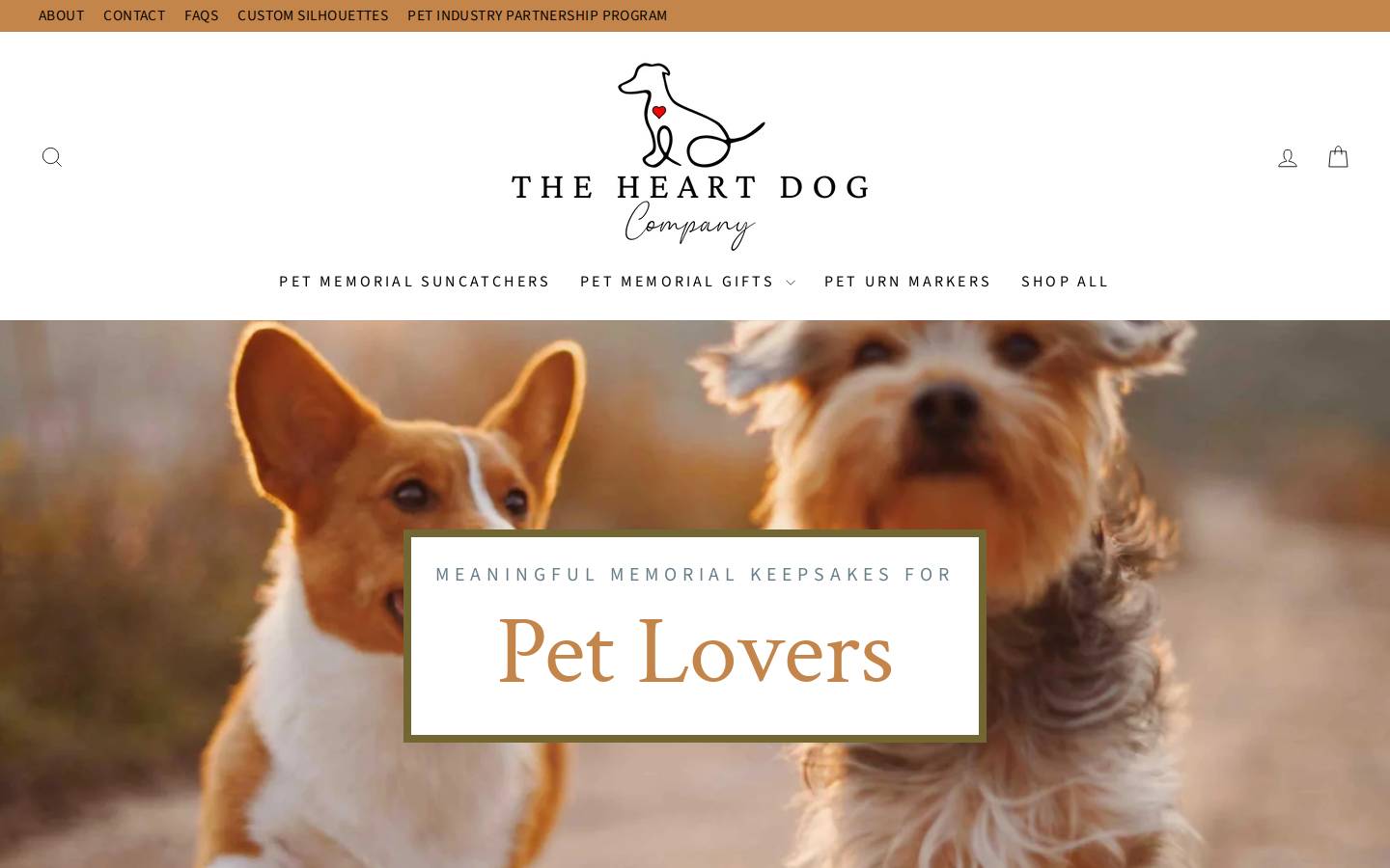 theheartdogcompany.com homepage screenshot