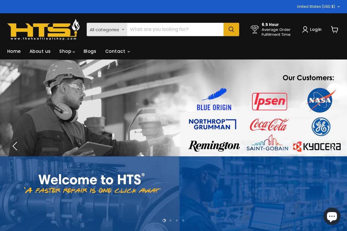 theheattreatshop.com homepage screenshot