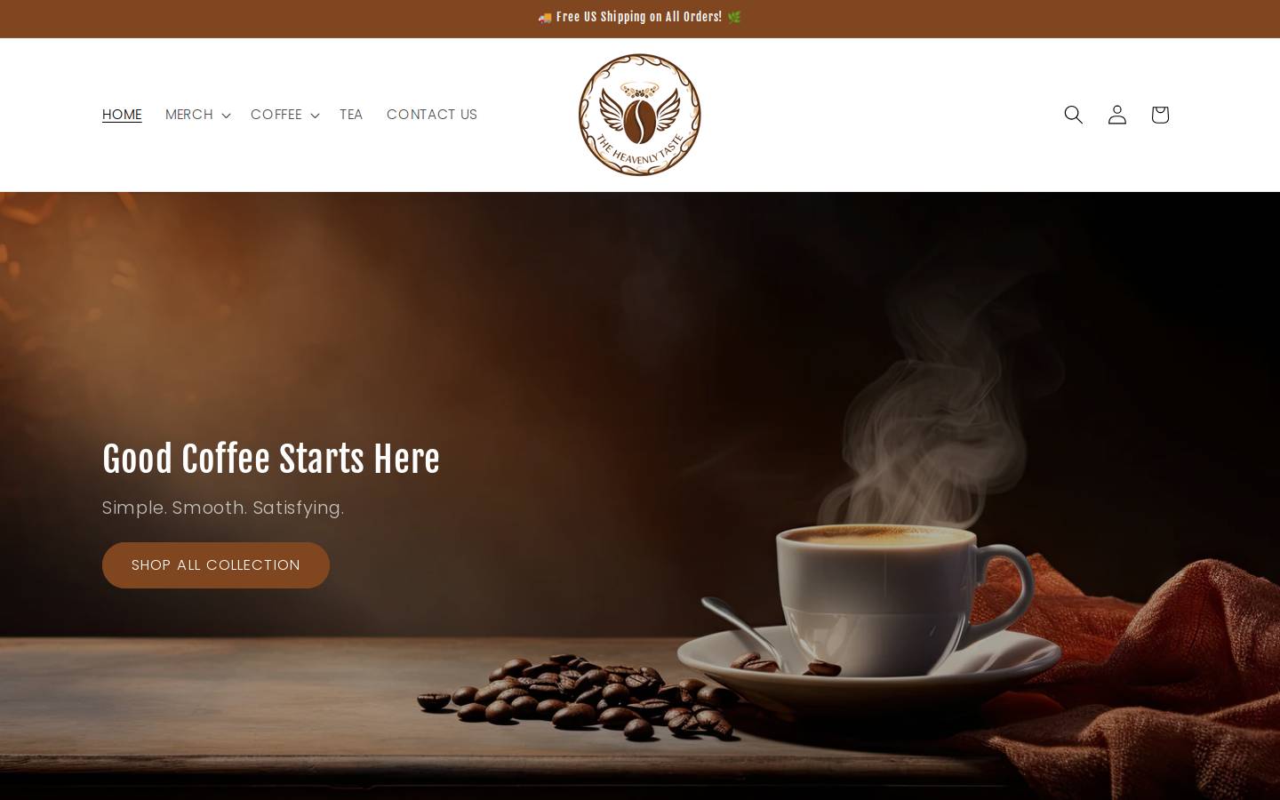 theheavenlytaste.com homepage screenshot