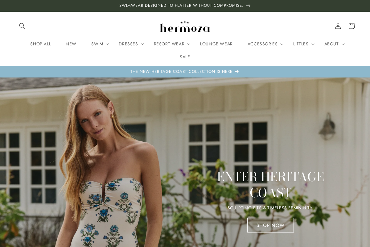 Thehermoza homepage screenshot