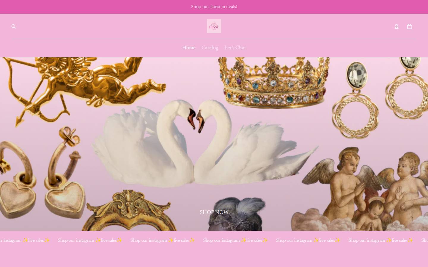 thehessehouse.com homepage screenshot