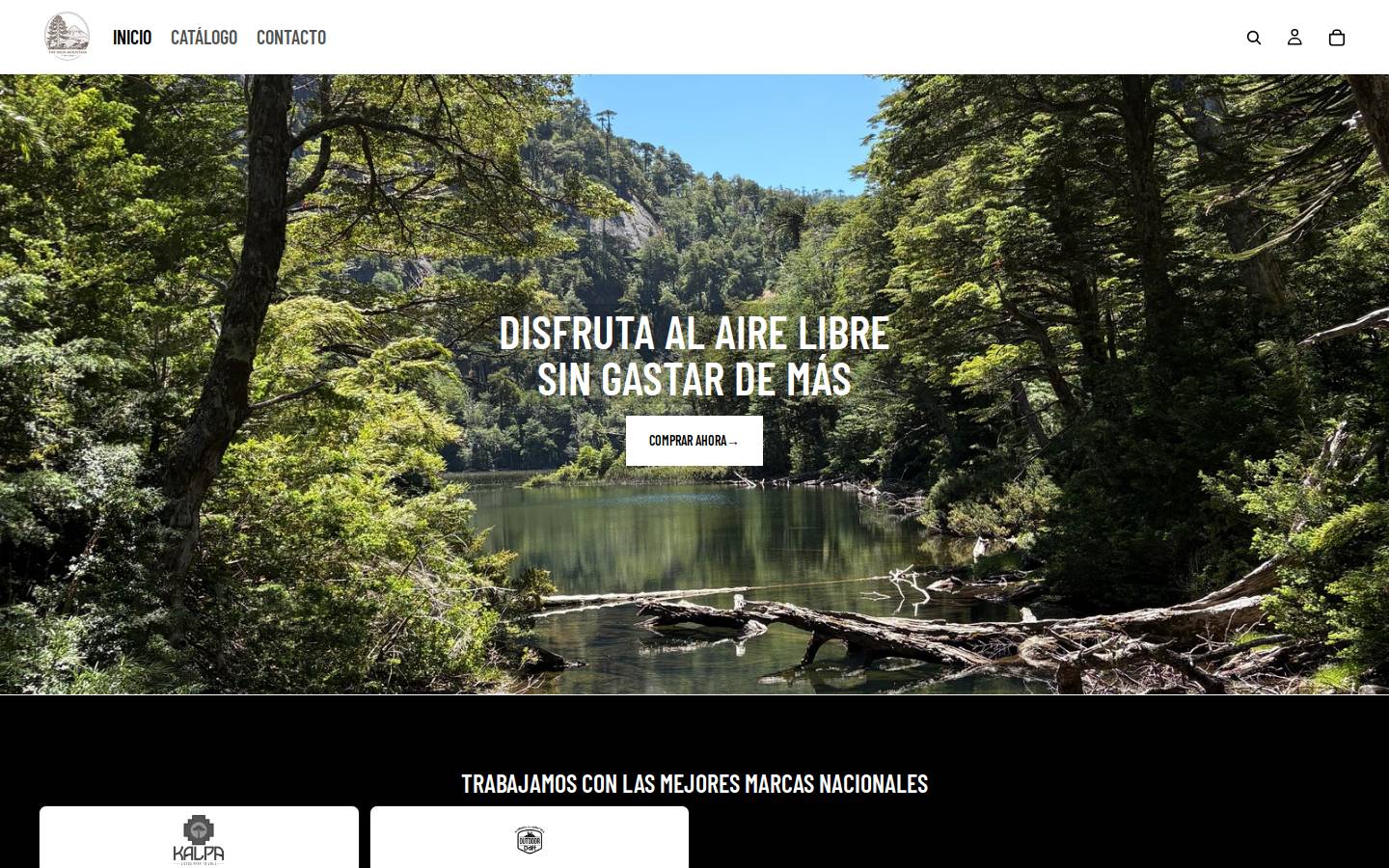 thehighmountain.com homepage screenshot