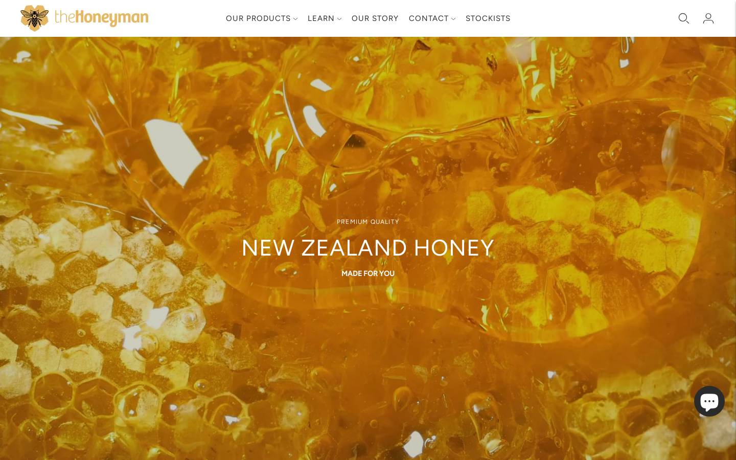 thehoneyman.com.tw homepage screenshot