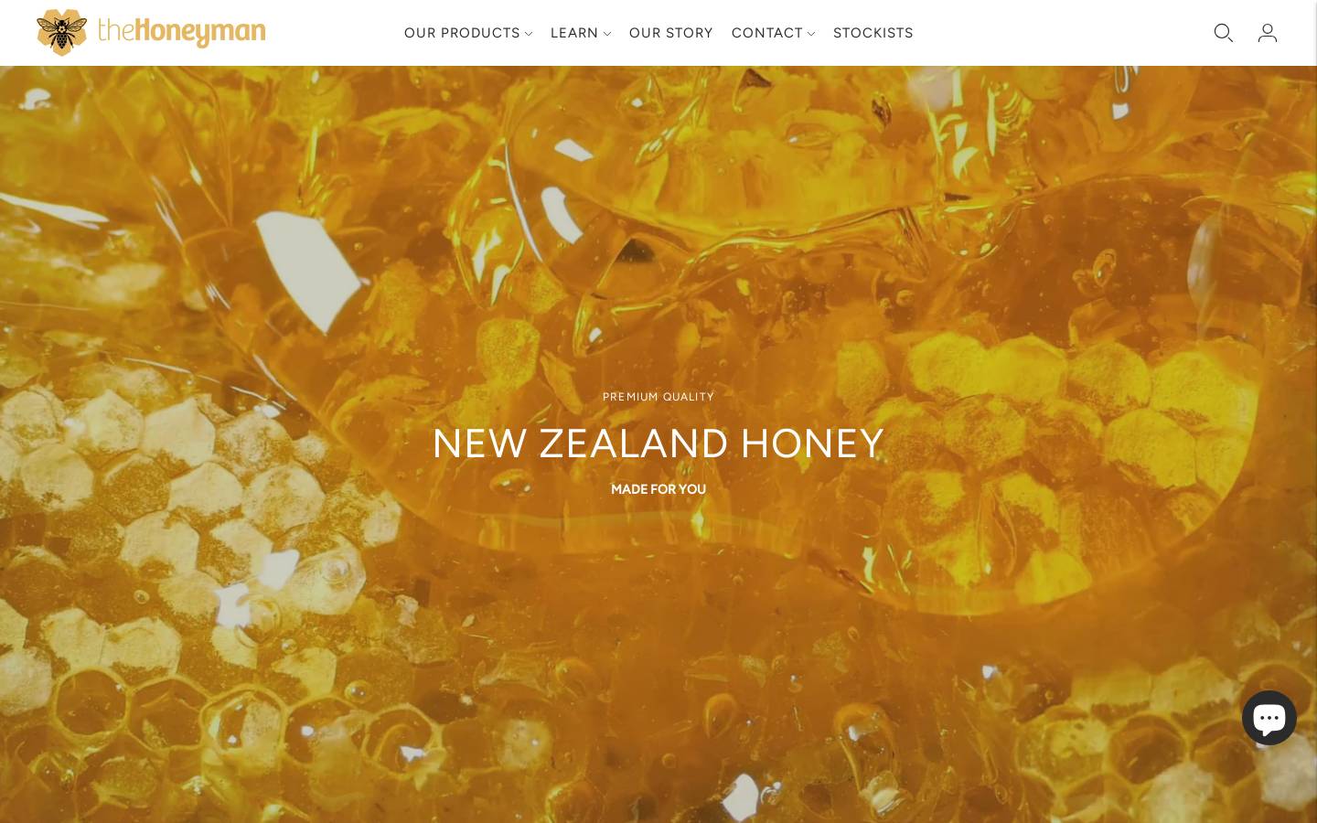 thehoneyman.tw homepage screenshot