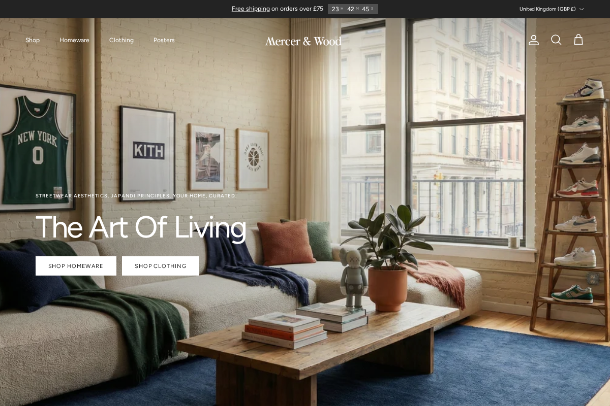 The House Of BLOC homepage screenshot