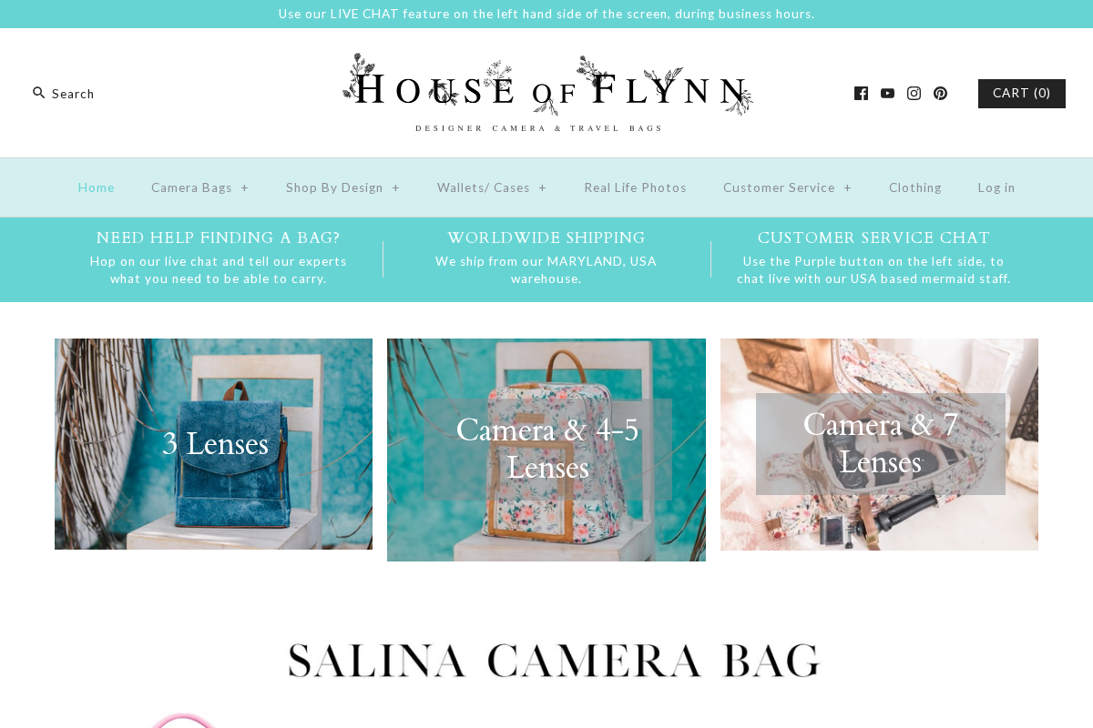 thehouseofflynn.com homepage screenshot
