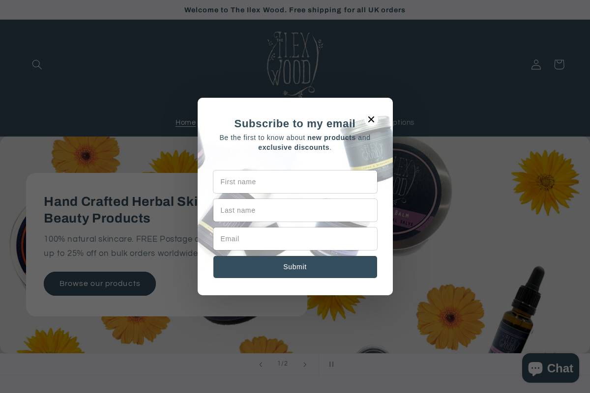 theilexwood.com homepage screenshot