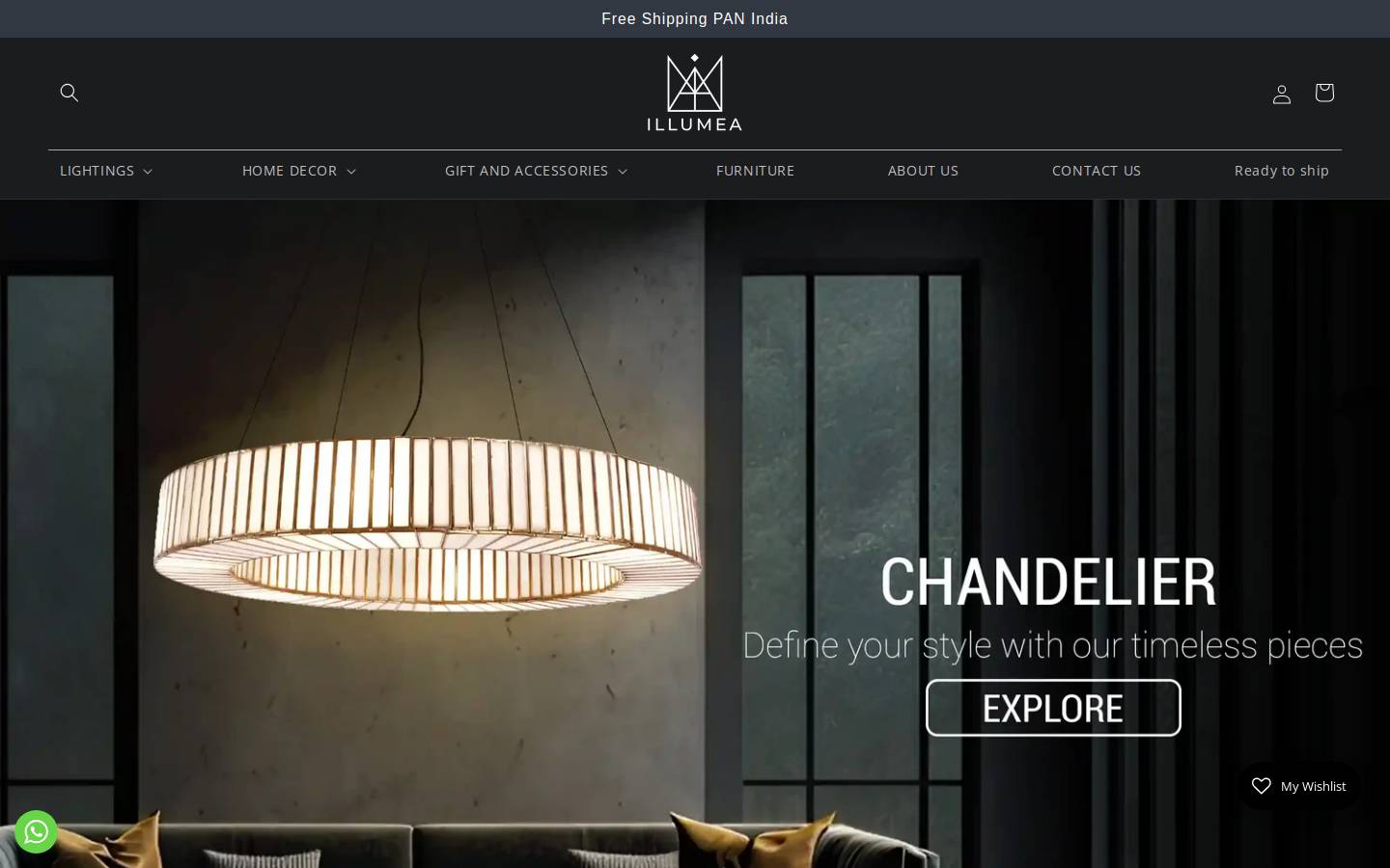 theillumea.com homepage screenshot