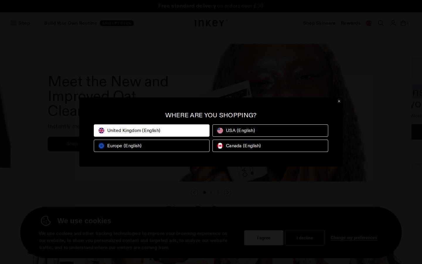 theinkeylist.com homepage screenshot