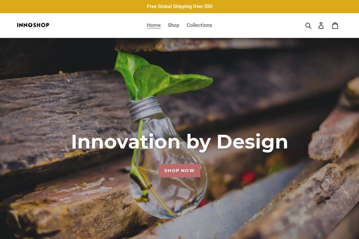 theinnoshop.com homepage screenshot