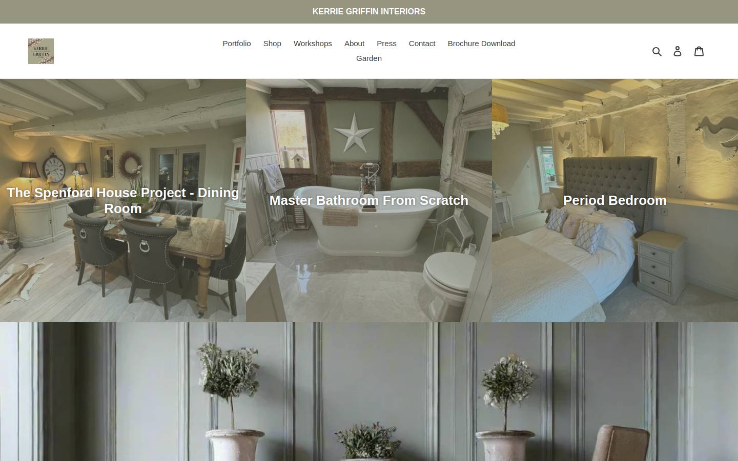 theinteriorco.co.uk homepage screenshot