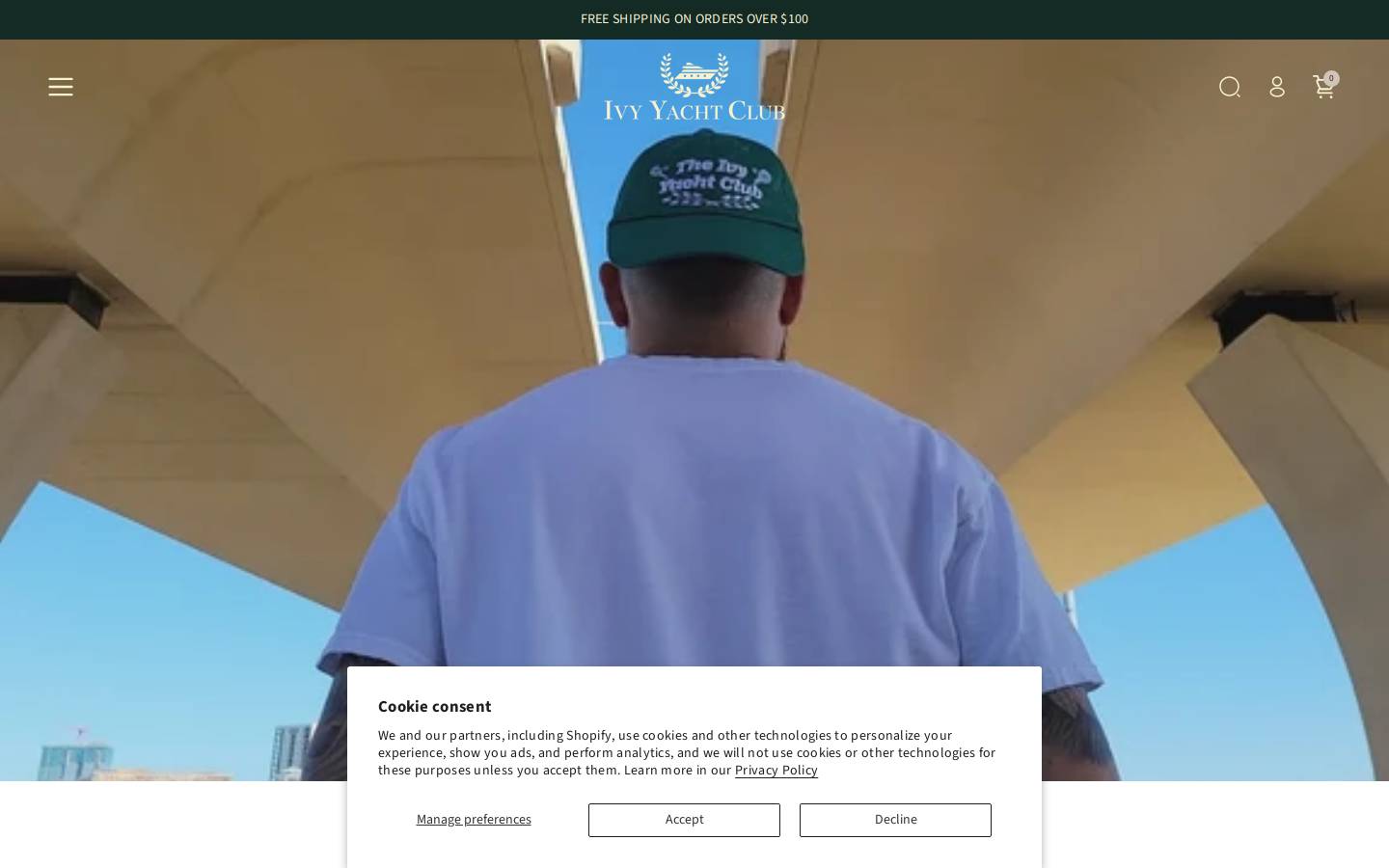 theivyyachtclub.com homepage screenshot