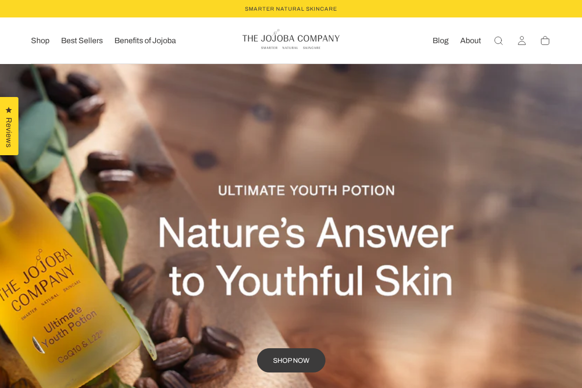 Thejojobacompany homepage screenshot