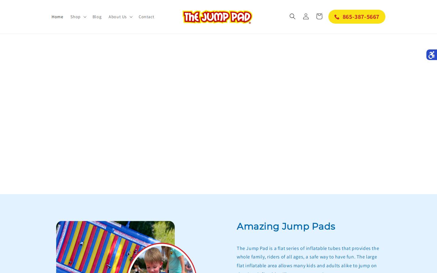 thejumppad.com homepage screenshot