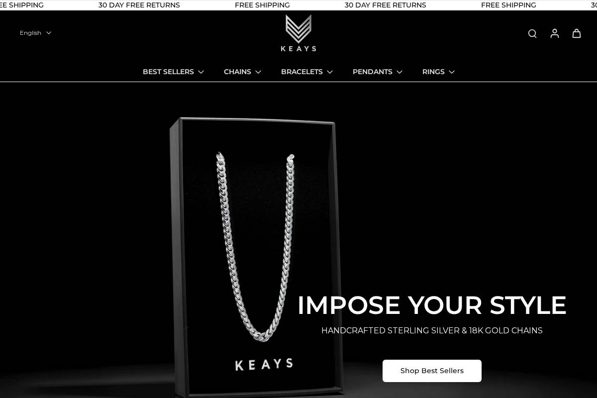 thekeaysclub.com homepage screenshot