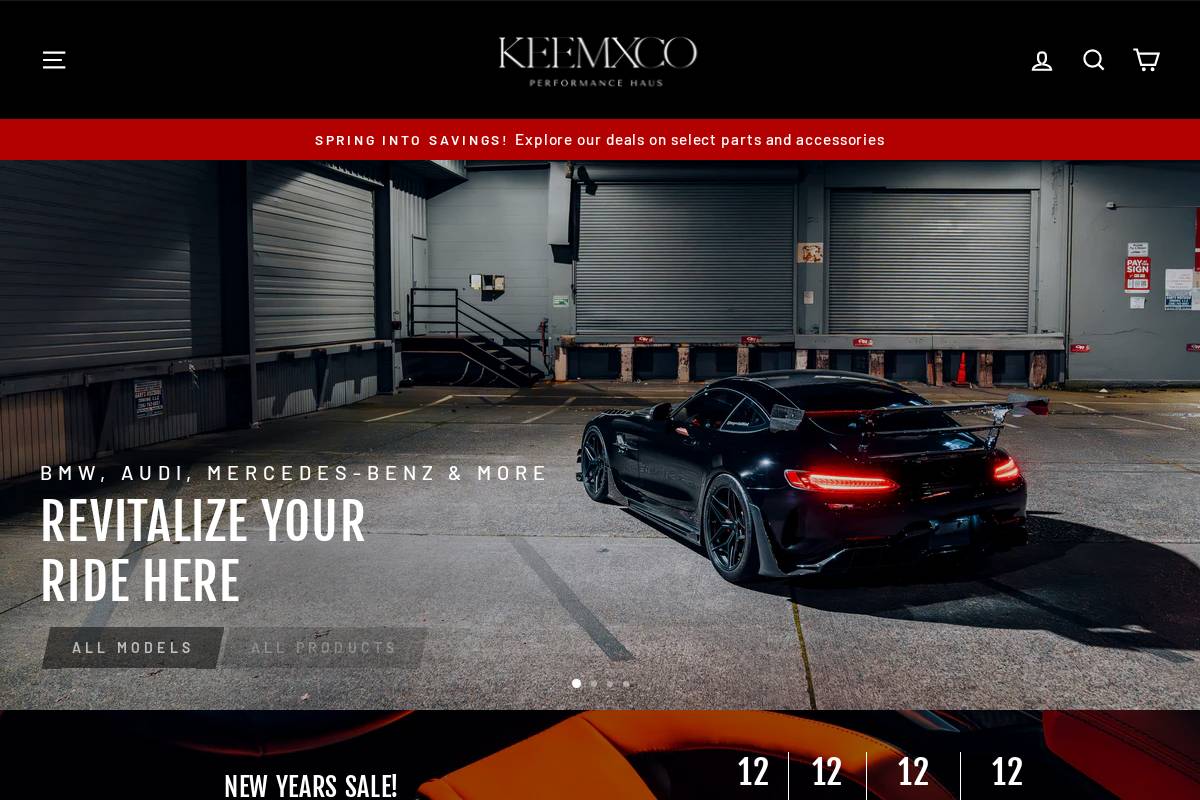 thekeemcompany.com homepage screenshot