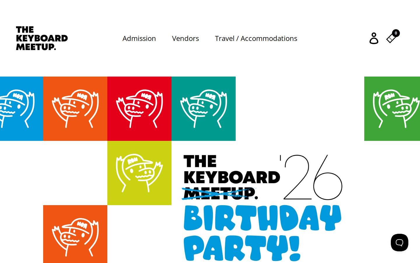 thekeyboardmeetup.com homepage screenshot