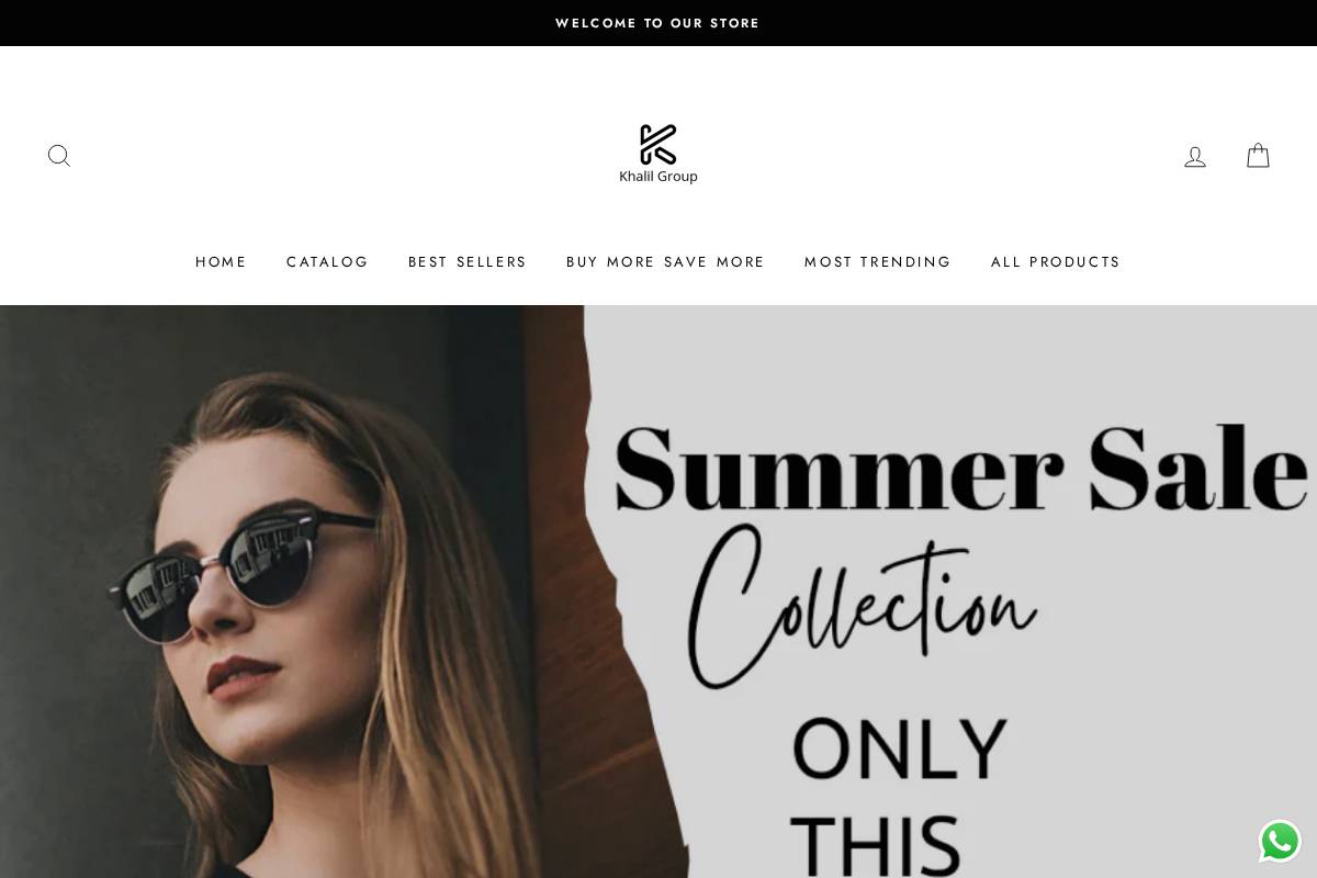 thekhalilgroup.com homepage screenshot