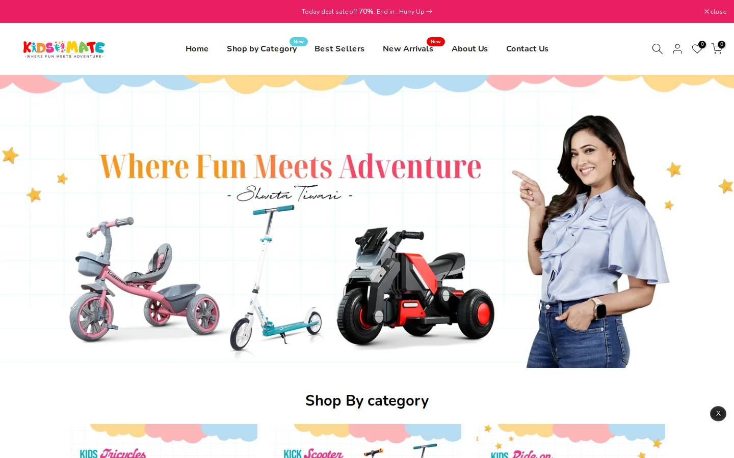 thekidsmate.com homepage screenshot