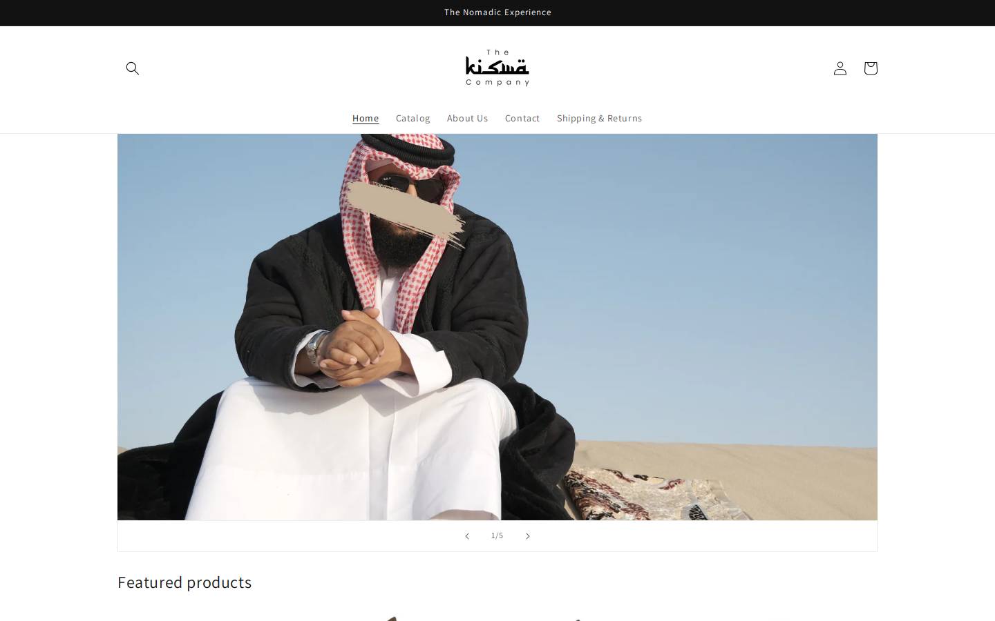 thekiswacompany.com homepage screenshot
