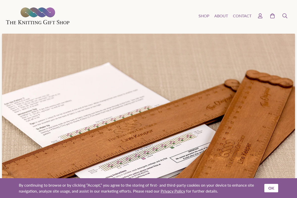 The Knitting Gift Shop homepage screenshot
